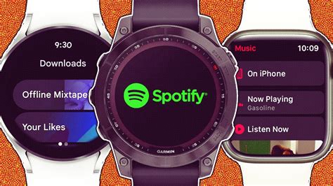 smartwatches mit spotify